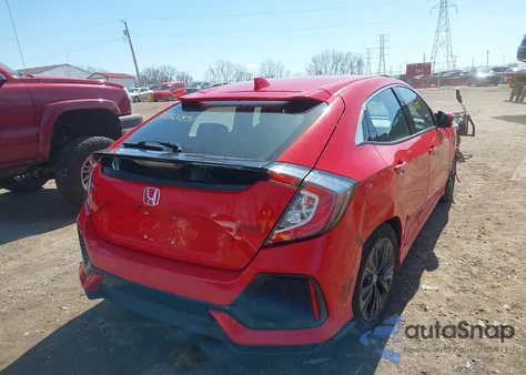 2019 Honda Civic Ex from USA, damaged, VIN SHHFK7H62KU214898